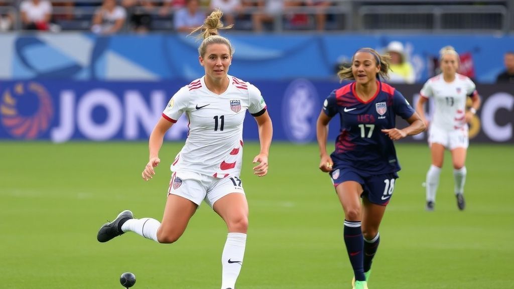 美国女足3-0日本球员评分：韦斯利替补惊艳全场